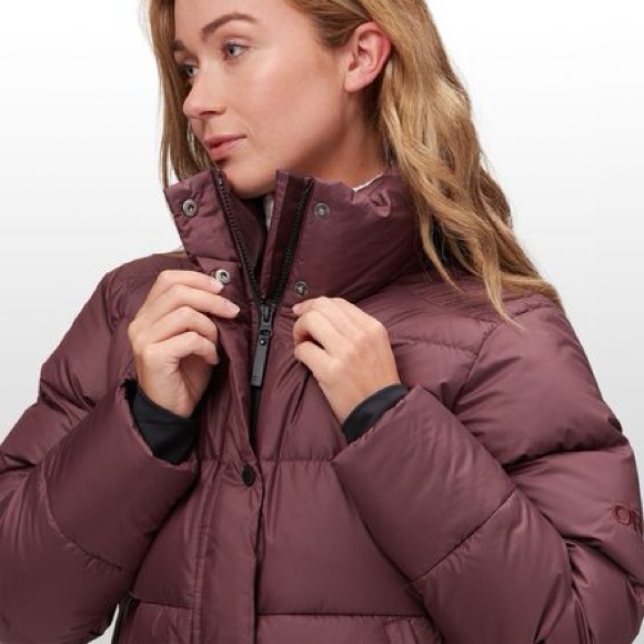 NWTs Outdoor Research Women's Coldfront Down Jacket. Elk. - Picture 14 of 16